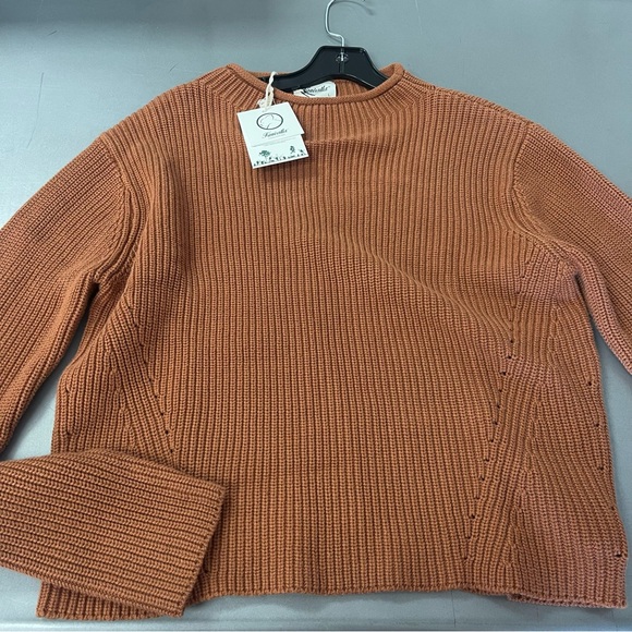 NWT Kuwalla Knitted Slim Fit Sweater 'Coconut Shell' - Picture 3 of 4